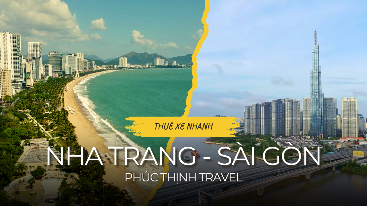 Thuê xe Nha Trang Sài Gòn với mức giá chỉ từ 3.300.000đ cho xe 4 chỗ, dịch vụ di chuyển tiện lợi và nhanh chóng